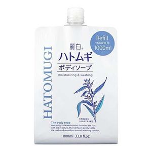 麗白 薏仁身體沐浴乳 1000mL（補充包 大容量裝）