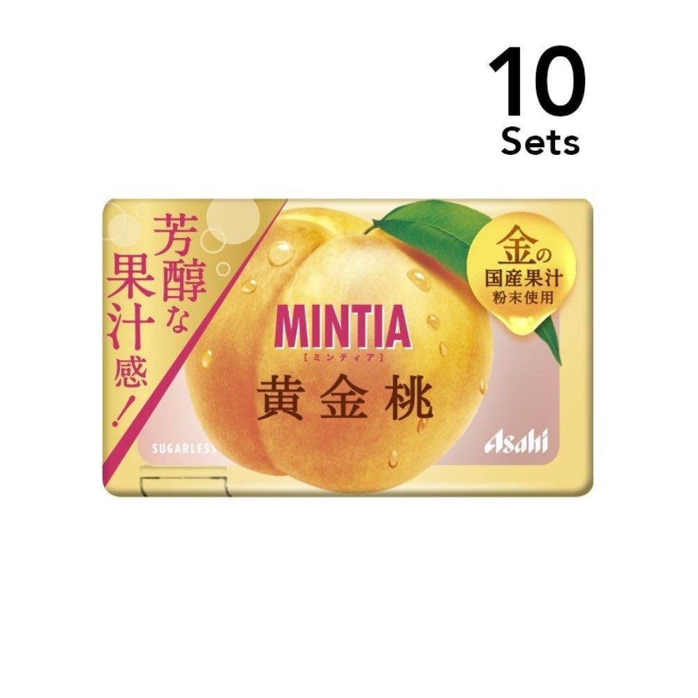 [Set of 10] Mintia Golden Peach 50 pieces