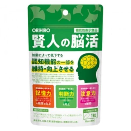 ORIHIRO Wise Man's Brain Activity 30 tablets