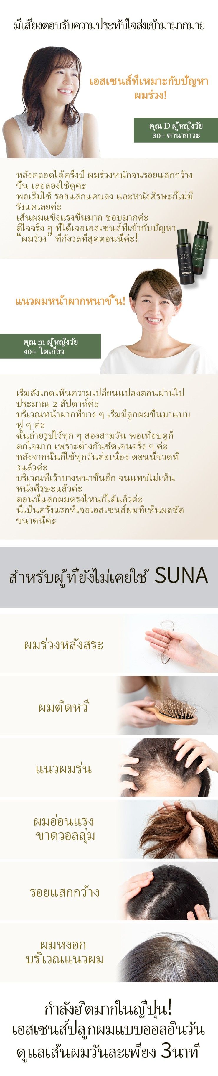 SUNA Scalp Essence Double Black Super 100ml