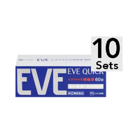 [Set of 10] [Designated Class 2 OTC Drug] EVE Quick Headache Tablets (60 tablets)
