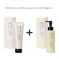 Aqua Gold Face Wash b & Cleansing Oil b Set