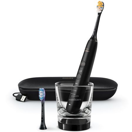 필립스 PHILIPS 소닉케어 다이아몬드클린 9000 충전식 전동칫솔 HX9911/99 블랙