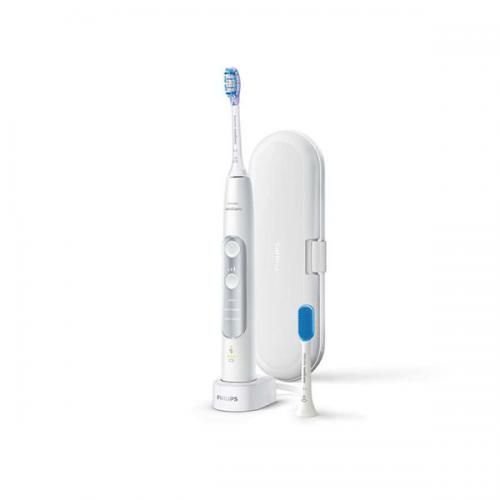 PHILIPS Sonicare Expert Clean Rechargeable Electric Toothbrush HX9601/11 Silver