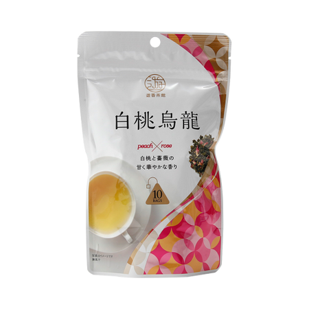 Nitto Black Tea Yuko Tea House White Peach Oolong Tea 10 bags