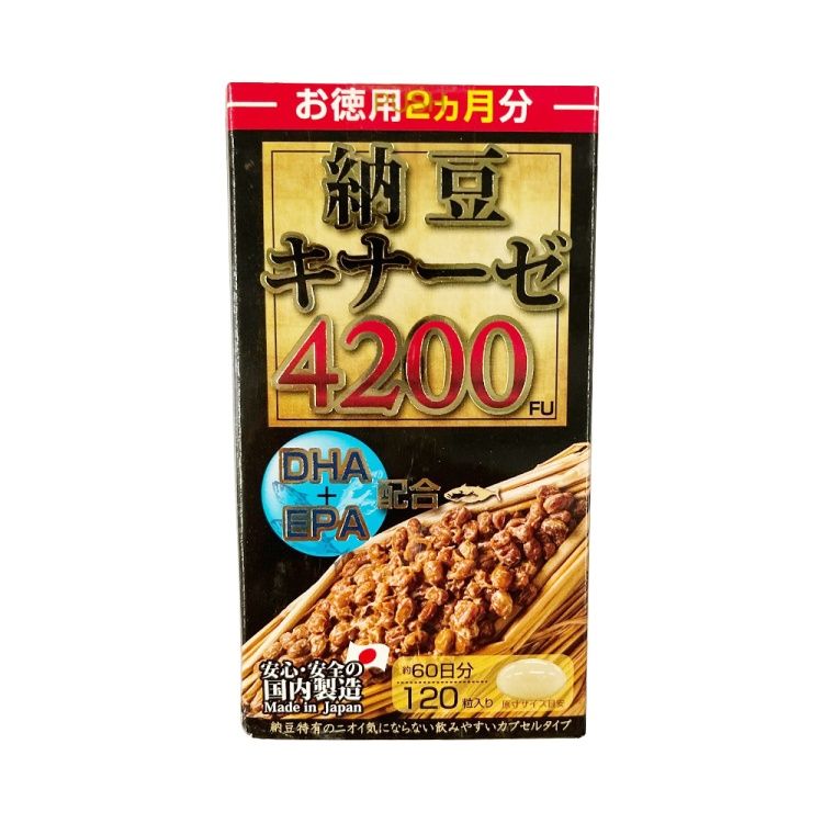 マルマン納豆キナーゼ4200FU120粒