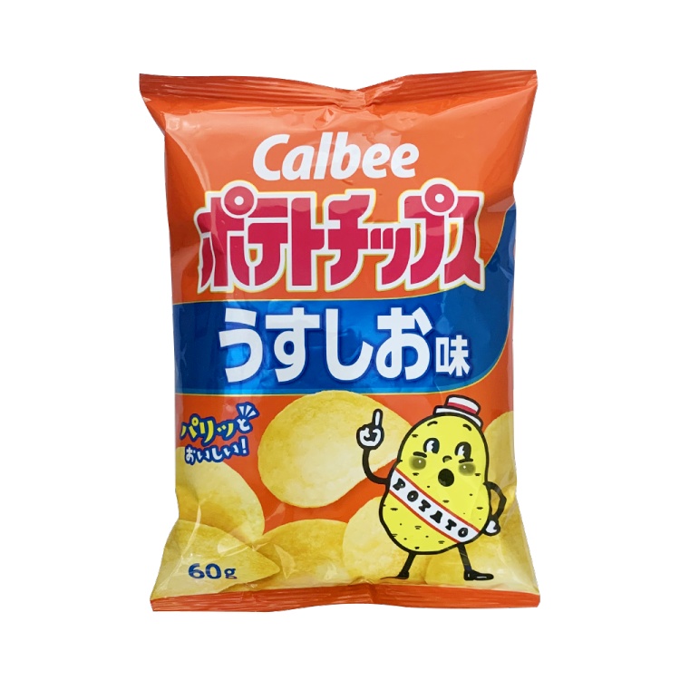 Calbee 卡樂比 淡味洋芋片 60g