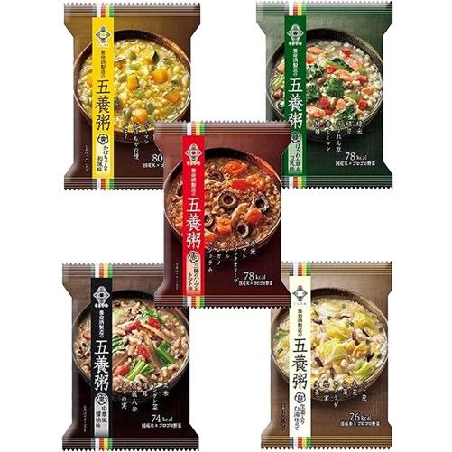 養命酒製造の五養粥 5種セット 10個