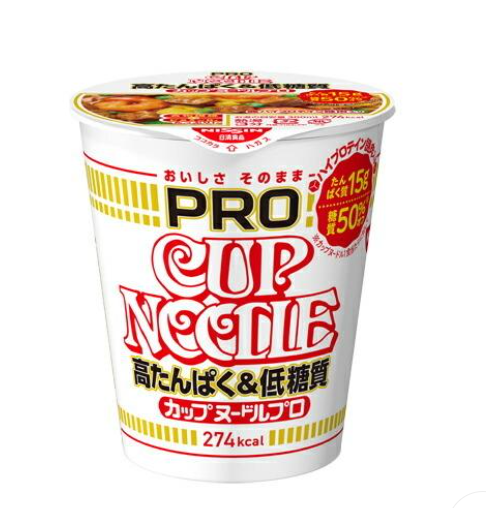 Nissin Nissin PRO High Protein & Low Sugar Cup Side 74g Cup Noodle PRO High Protein & Low Sugar