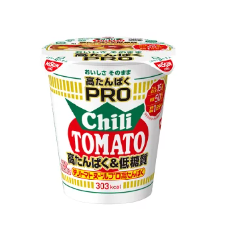 Cup Noodles PRO High Protein & Low Carbohydrate Chili Tomato Noodles