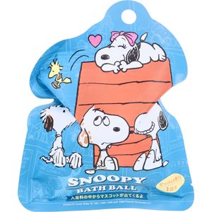 Santan Snoopy Bath Ball 5 Soap Scent 75g 1 serving