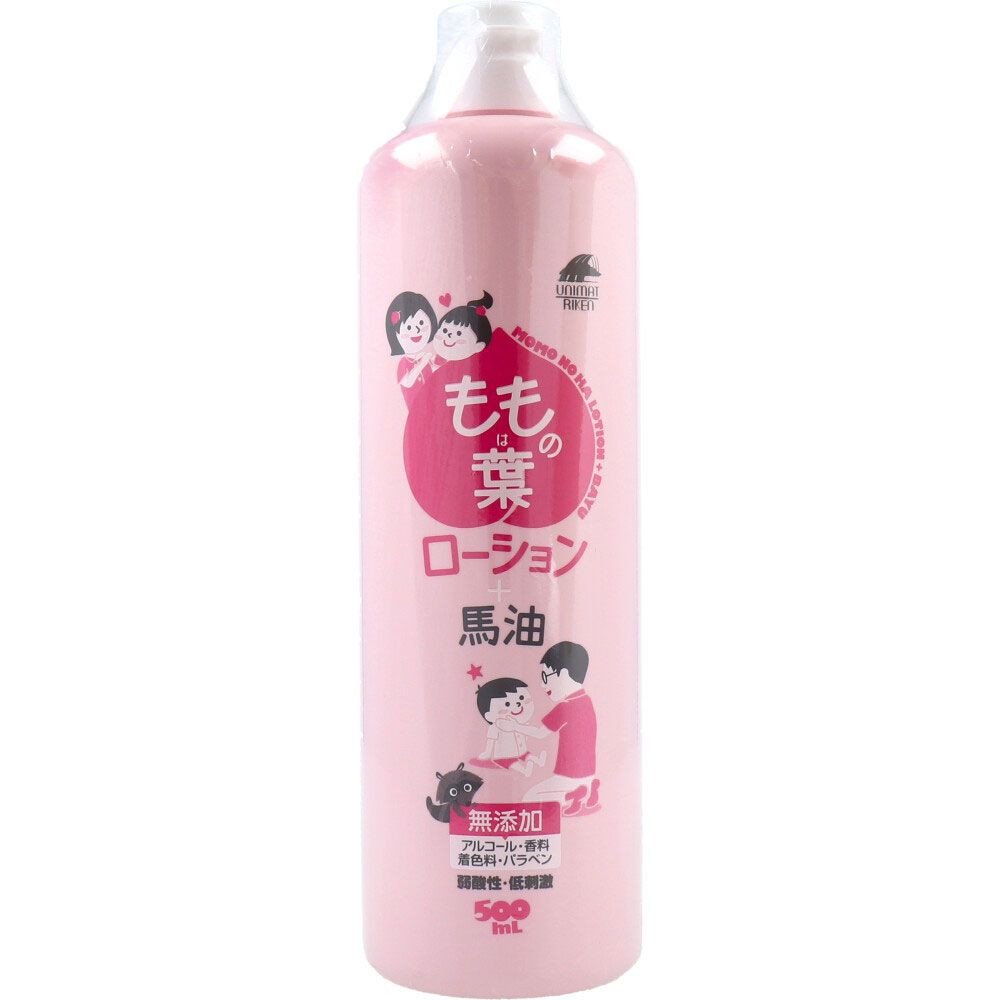 Unimat Riken 桃葉乳液 + 馬油 500mL