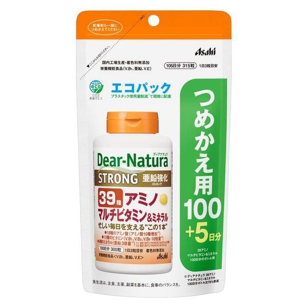 Dear Natura Strong 39 氨基酸多种维生素和矿物质生态包 105 天 315 片