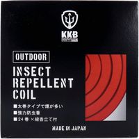 小久保工業所 戶外用加厚防蟲香（附線香座）24卷裝