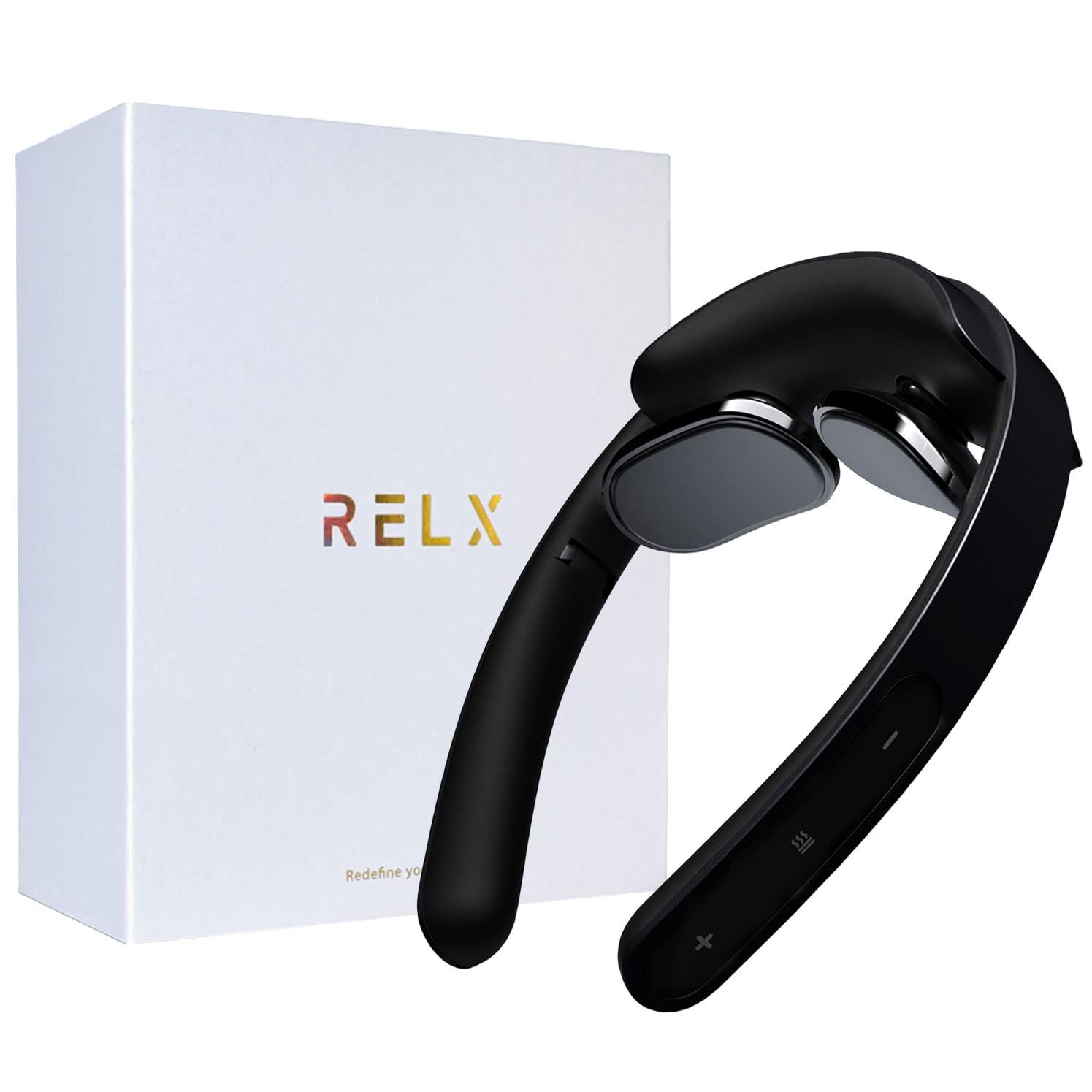 릴락스 EMS 넥워머 매트블랙 RELX NECK WARMER D18B