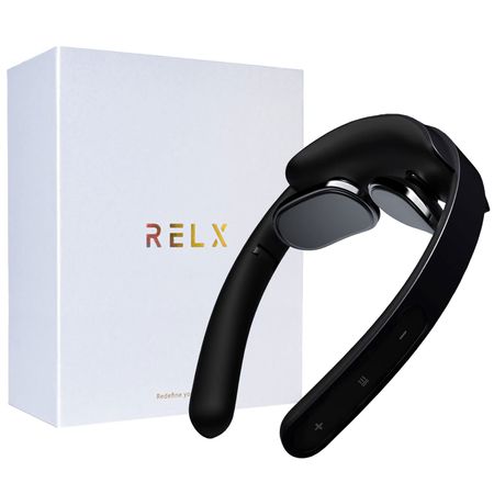 릴락스 EMS 넥워머 매트블랙 RELX NECK WARMER D18B