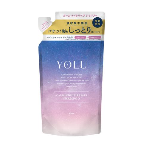 YOLU ヨル　カームナイトリペアシャンプーつめかえ用　400mL