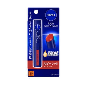 Nivea Rich Care & Color Lip Ruby Red 2g