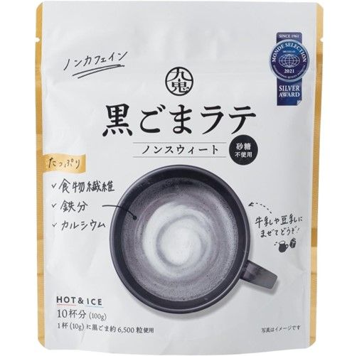 久喜黑芝麻拿鐵 無糖 100g