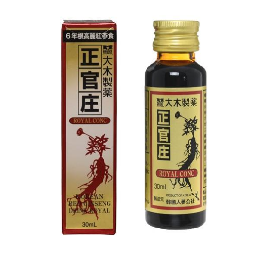 6 年生高丽红参提取物 2500 毫克
清观城皇家海螺 30ml