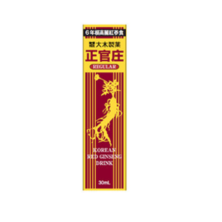 6-year-old Korean red ginseng extract 1250mg
Chong Kwan Jang Regular R 30ml