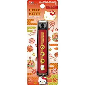 조개 헬로 키티 일본식 뉴 스탠다드 츠메키리 M 동백 KK-2534