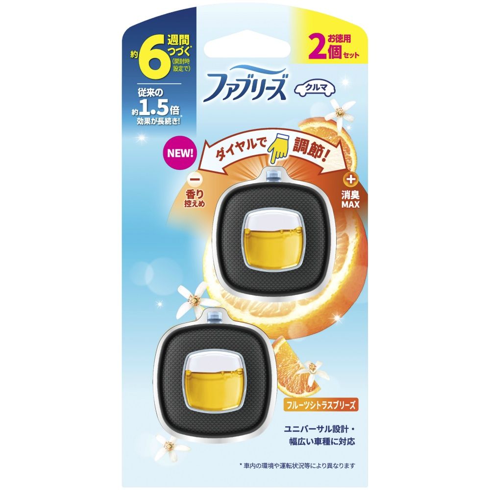 P&G 패브리즈 이지 클립 과일 감귤류 브리즈