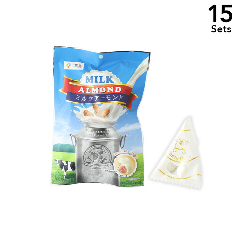 千成堂 【15個組】千成堂牛奶杏仁75g