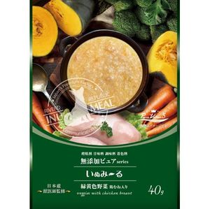 Inumiru 无添加 纯正价值 5种绿色和黄色蔬菜 40g