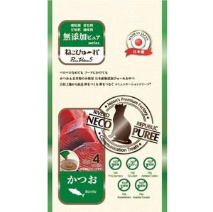 Nekopure 无添加 PureValue5 鲣鱼 13g x 4 件