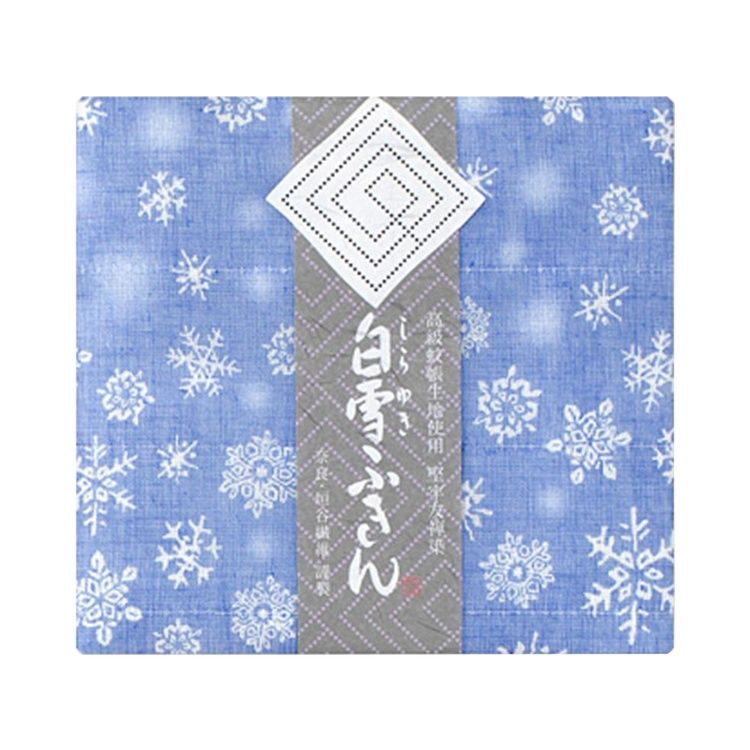 Shirayuki Yuzen Dishcloth Snow Ice Blue 1 piece