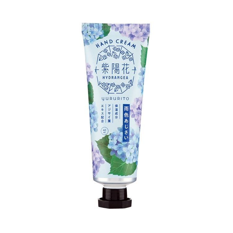 GPP ゆるりと 紫陽花 あじさい ハンドクリーム 雨色あじさい 40ml