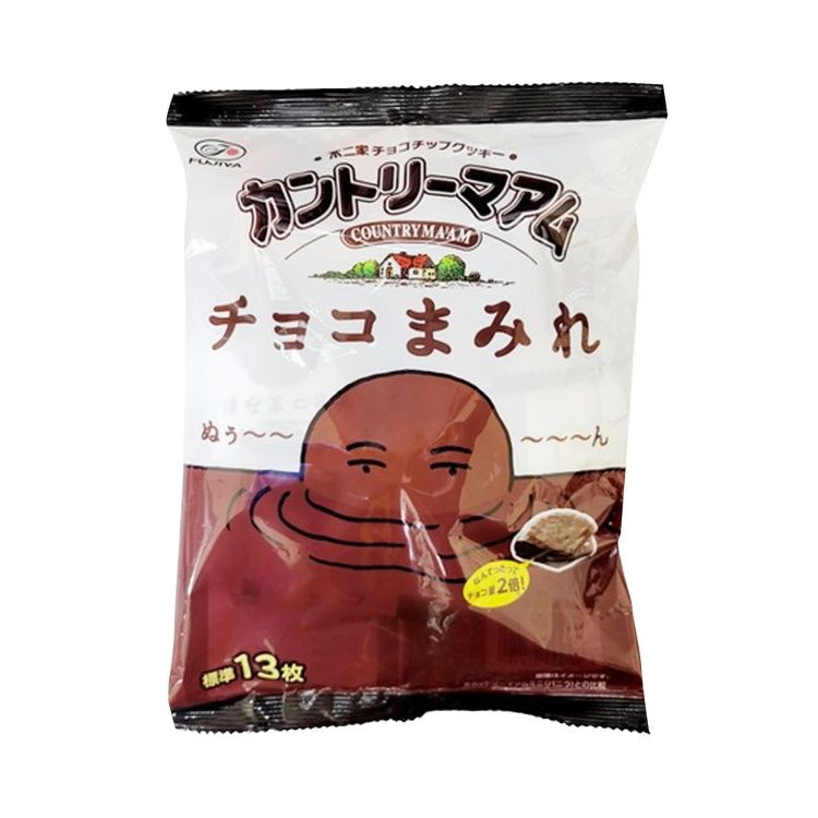 Fujiya Country Ma'am Chocolate Covered Cookies 122g