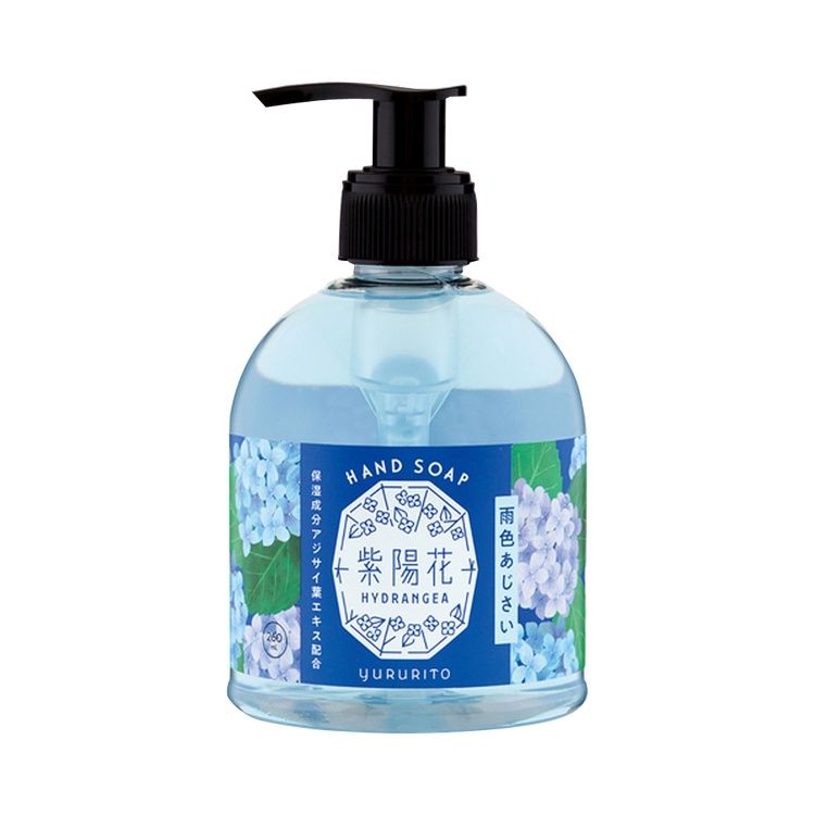 GPP Yururito Hydrangea Hand Soap Rainy Hydrangea 260ml