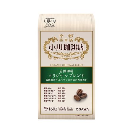 小川咖啡店有机咖啡原味混合粉160克