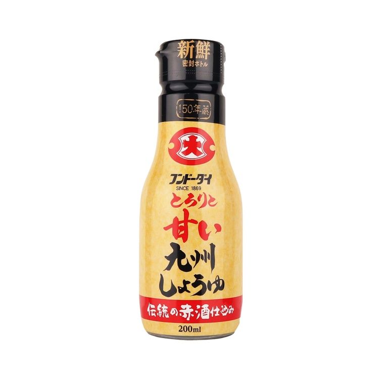 フンドーダイとろりと甘い九州しょうゆ 200ml