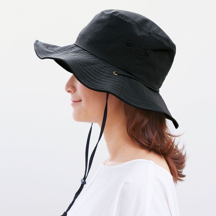 Cogit non-skip washable safari hat black 1 piece