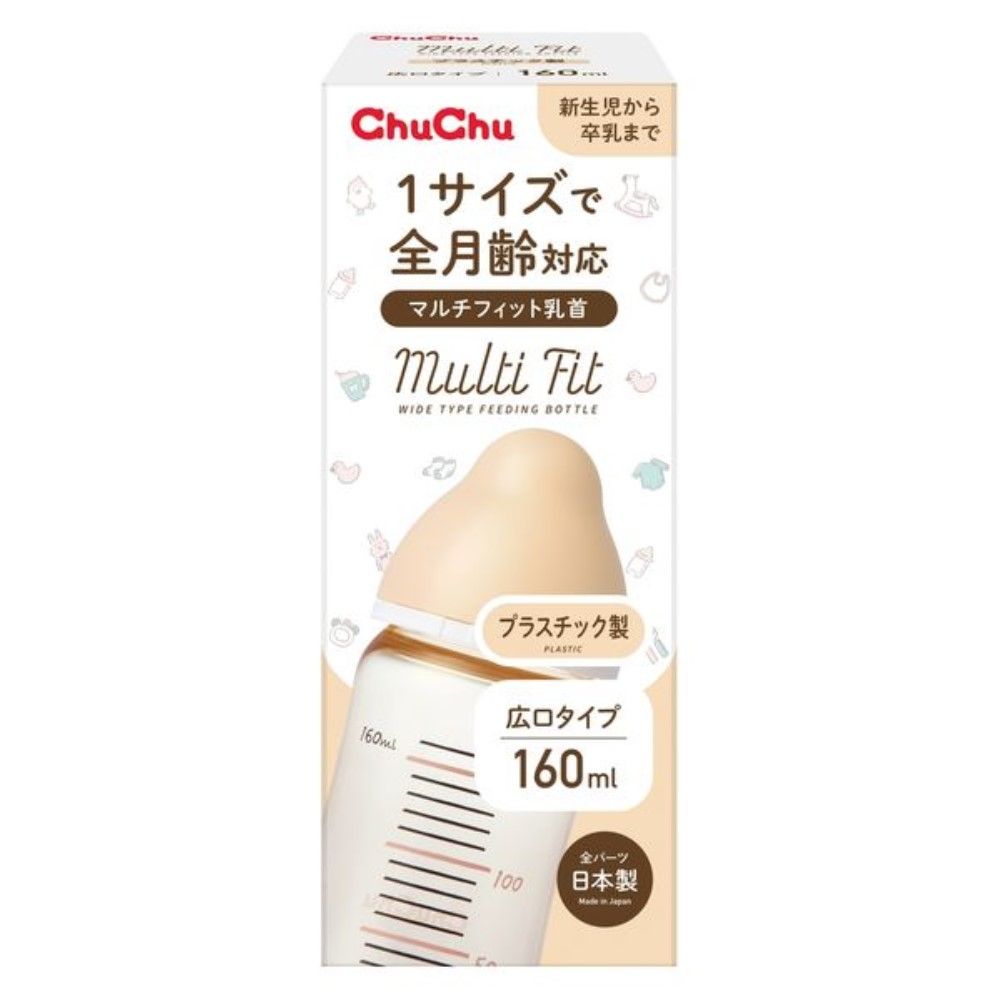 Chuchu 多功能寬口型塑膠奶瓶