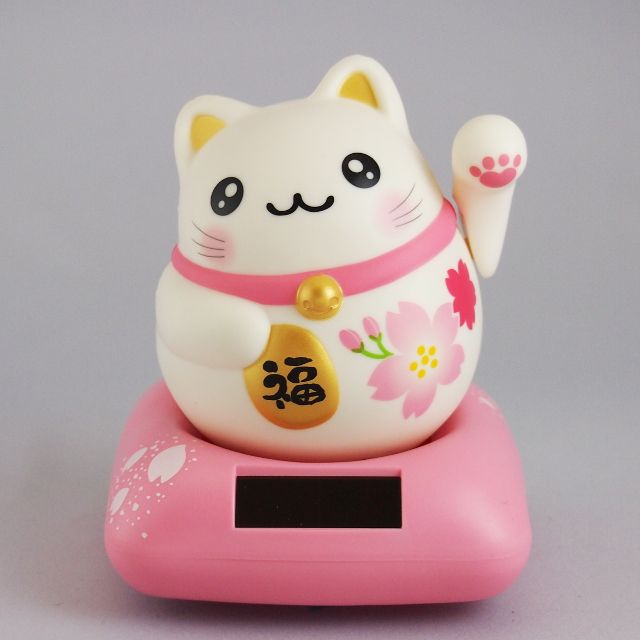 圆形幸福招财猫 Sakura RC-15JSII