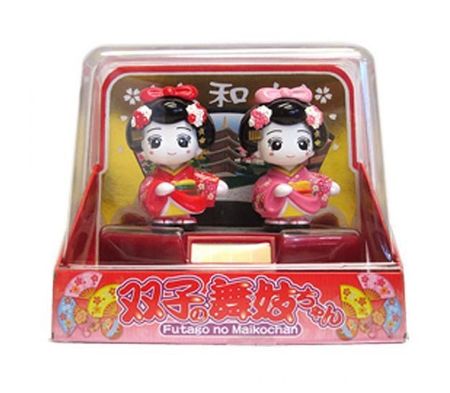 太阳能双人舞妓