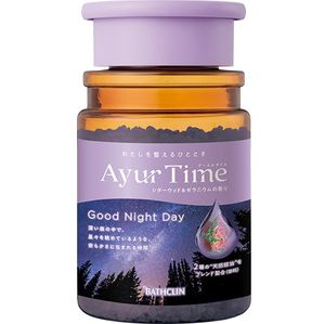 Ayurtime 晚安沐浴盐 雪松木和天竺葵香味 520g