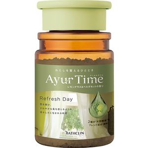 Ayurtime 清爽日间沐浴盐，柠檬草和佛手柑香味，520g