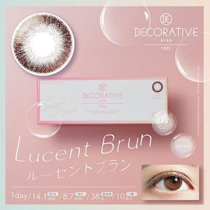 DECORATIVE EYES VEIL【カラコン/ワンデー/度あり・無し/10枚入り】