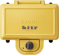 Bruno ポケモン ホットサンドメーカー ダブル BOE132-YE イエロー