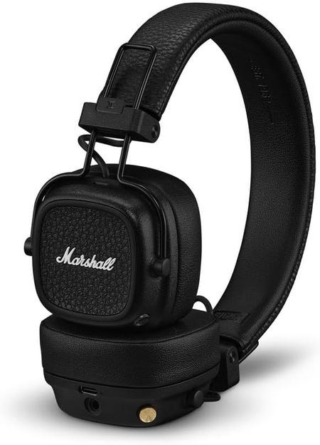 Marshall ブルートゥースヘッドホン Major V ブラック MAJOR5BLACK [Bluetooth対応]