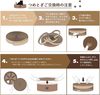 猫壱(necoichi) バリバリボウル ライトブラウン