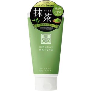Cosmetex Roland Cha no Iki Matcha-Infused Foam Face Wash with a Refreshing Matcha Scent 120g