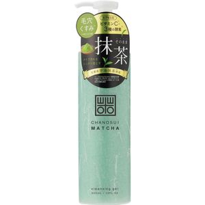 Cosmetex Roland Cha no Iki Matcha Cleansing Gel with a refreshing matcha scent 300mL
