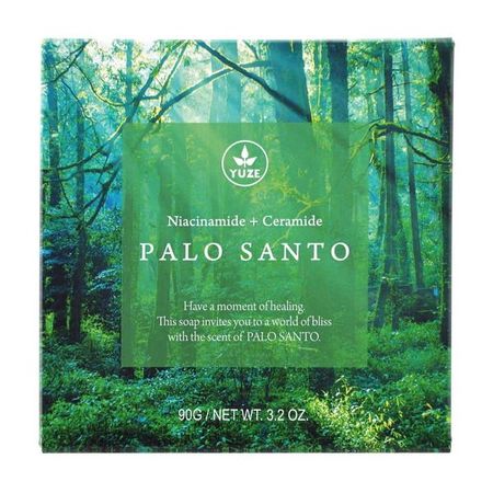 Yuze Clear Soap Palo Santo Scent 90g