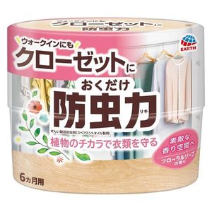 Earth Chemical 只需将其放入您的衣柜即可 防蛀 300 毫升 花香皂香型